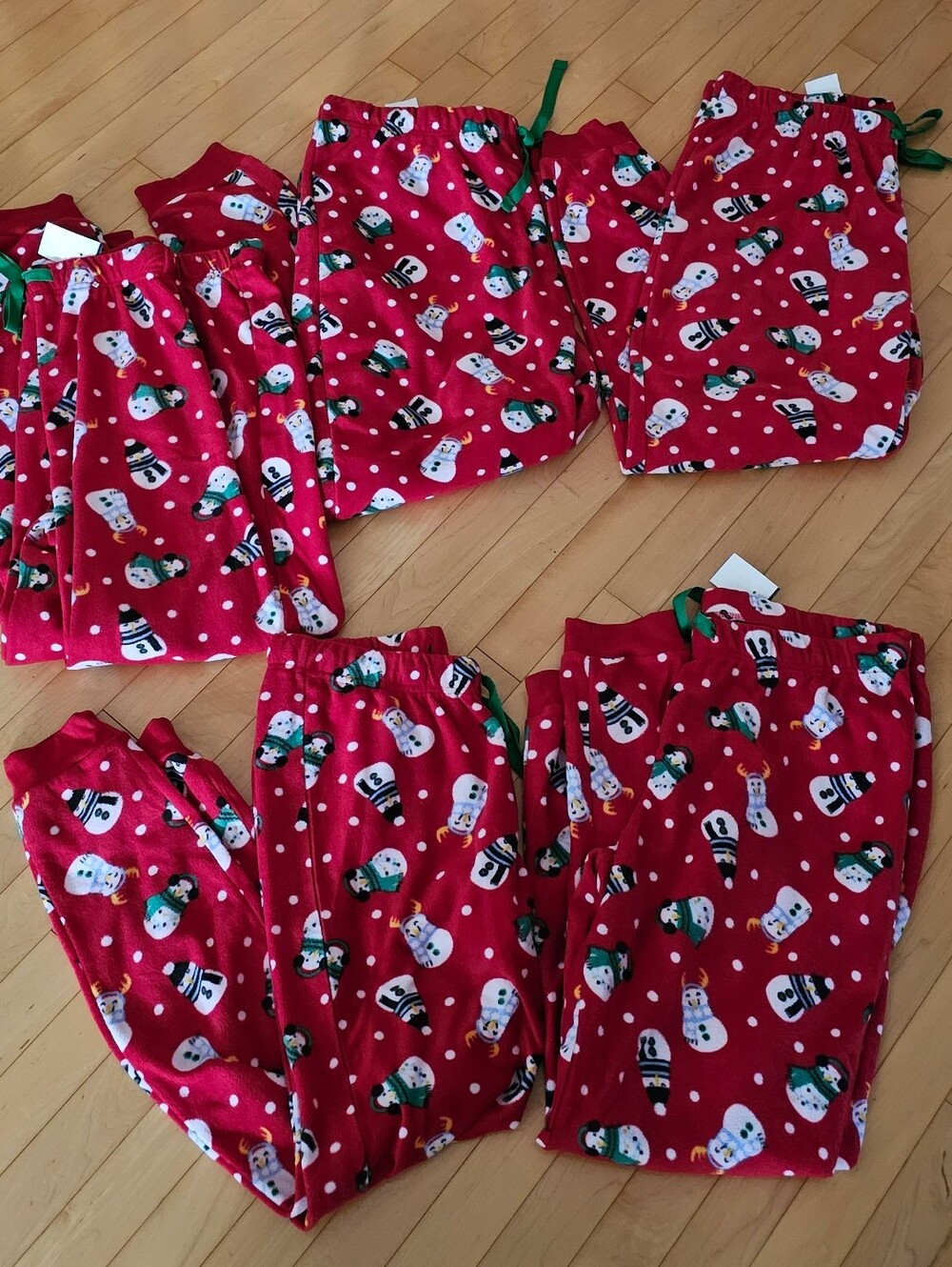 [NEW] Adult Cozy Holiday Pajama Pants with Snowman Print